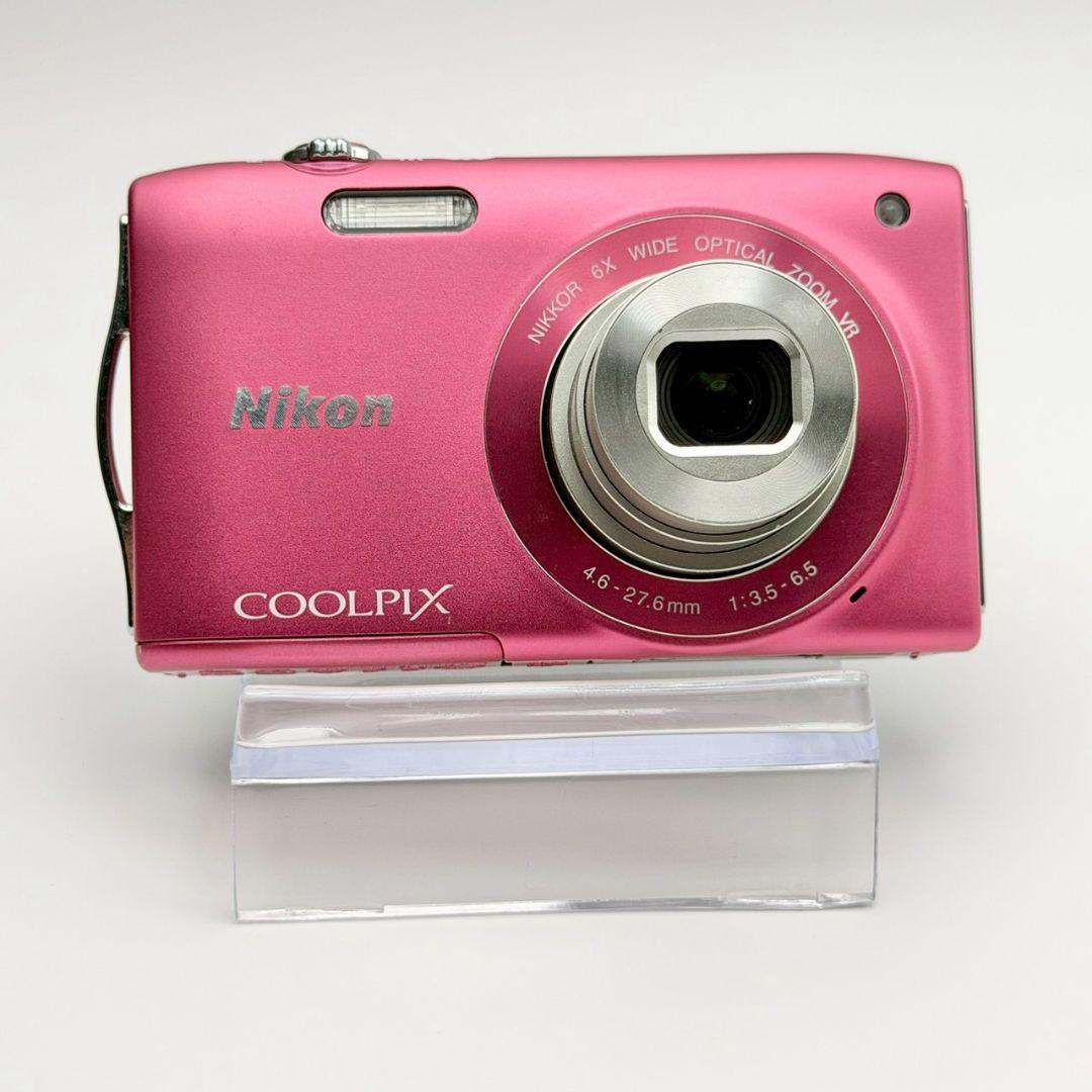 【動作OK】Nikon COOLPIX S3300 付属品あり 2615-11