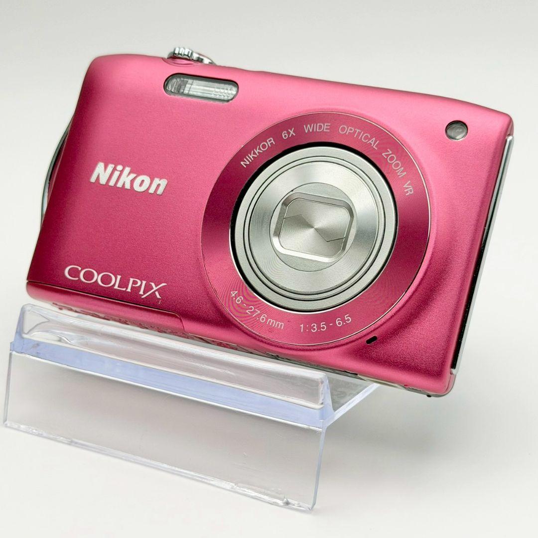 【動作OK】Nikon COOLPIX S3300 付属品あり 2615-11