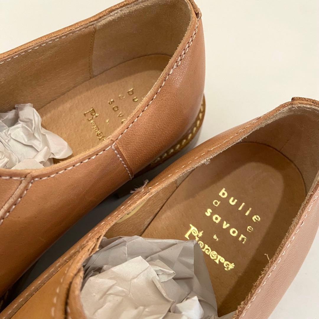 美品 ビュルデサボン ピオネロ シューズ 革 ユニ アトリエドゥサボン フィグ