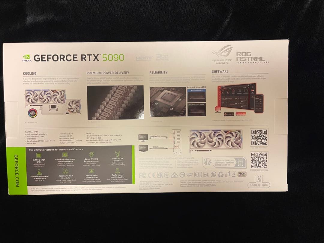 グラフィックボード・グラボ・ビデオカード ASUS GEFORCE RTX 5090 White