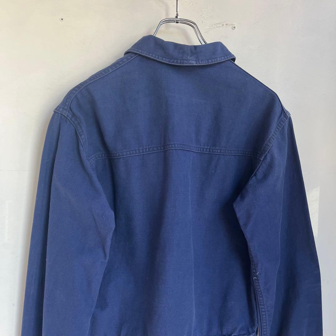 50s フレンチ ワークジャケット 短丈 サイクリスト ユーロ ヴィンテージ