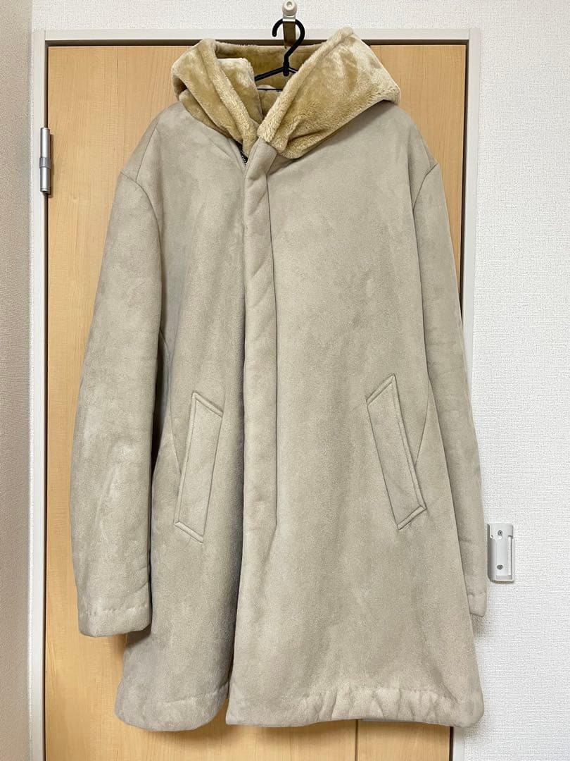 1piu1uguale3 ECO MOUTON ラップコート