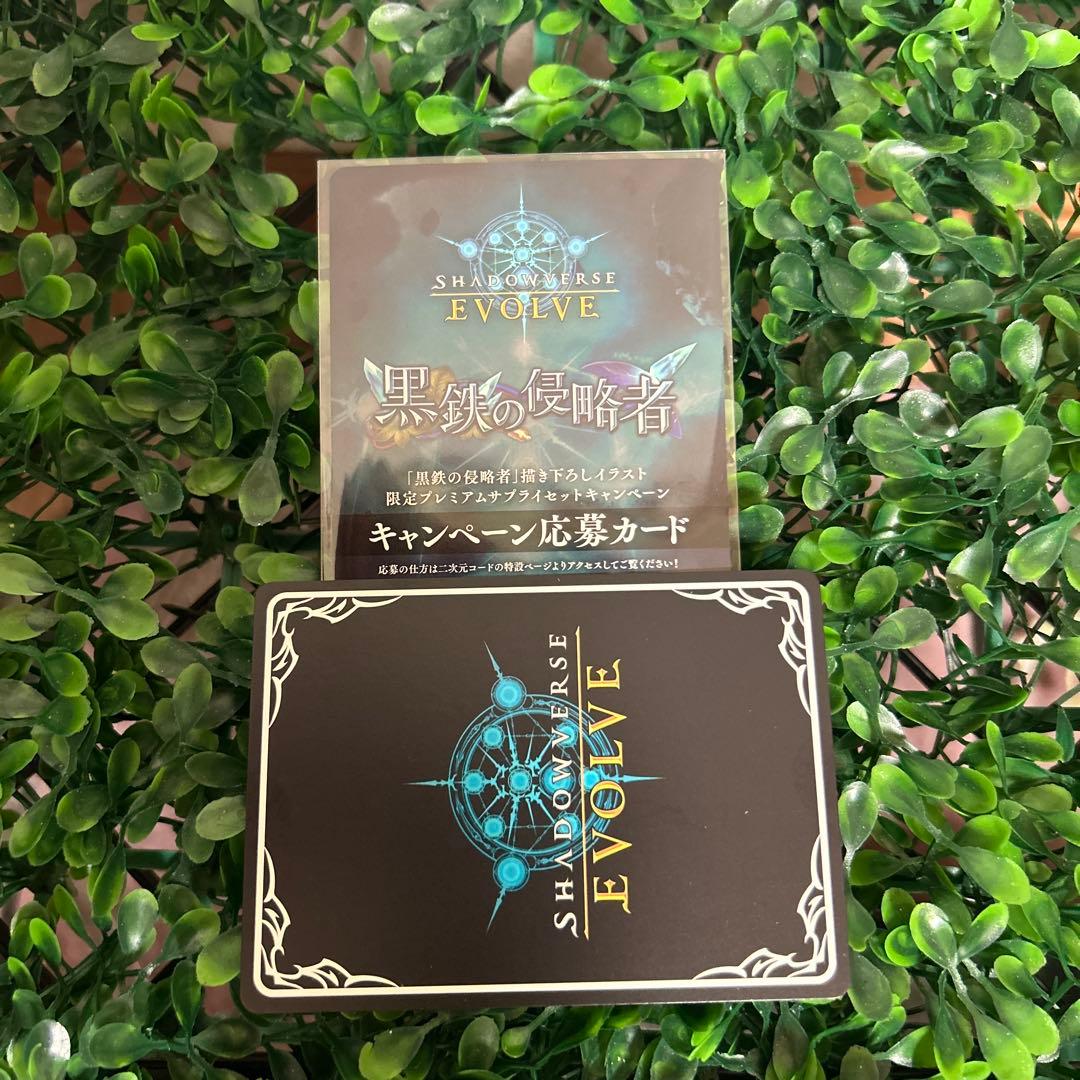 シャドウバースエボルヴ　二人の追憶　キャンペーン応募カード シャドバ