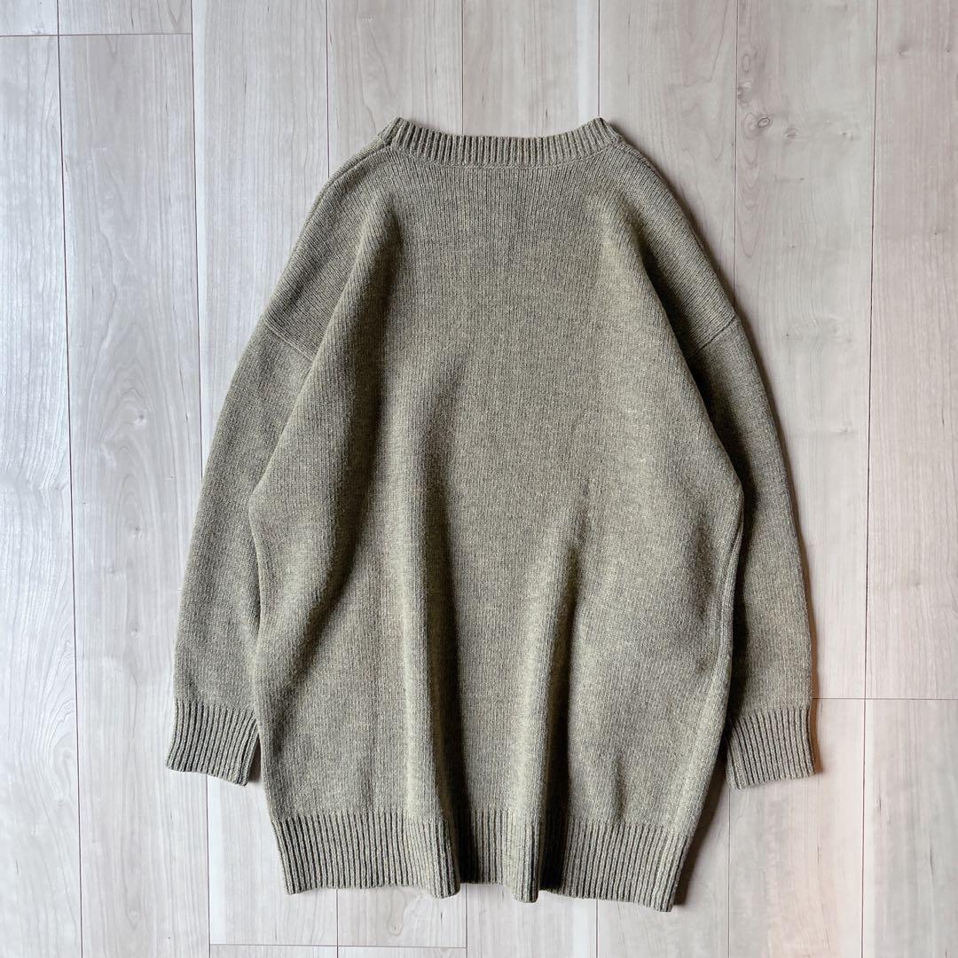 極美品＊BEARDSLEY ビアズリー 花籠ニットチュニック 近年