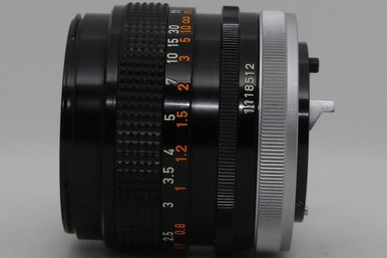 キャノン Canon FD 50mm F/1.4 SSC MF標準レンズ