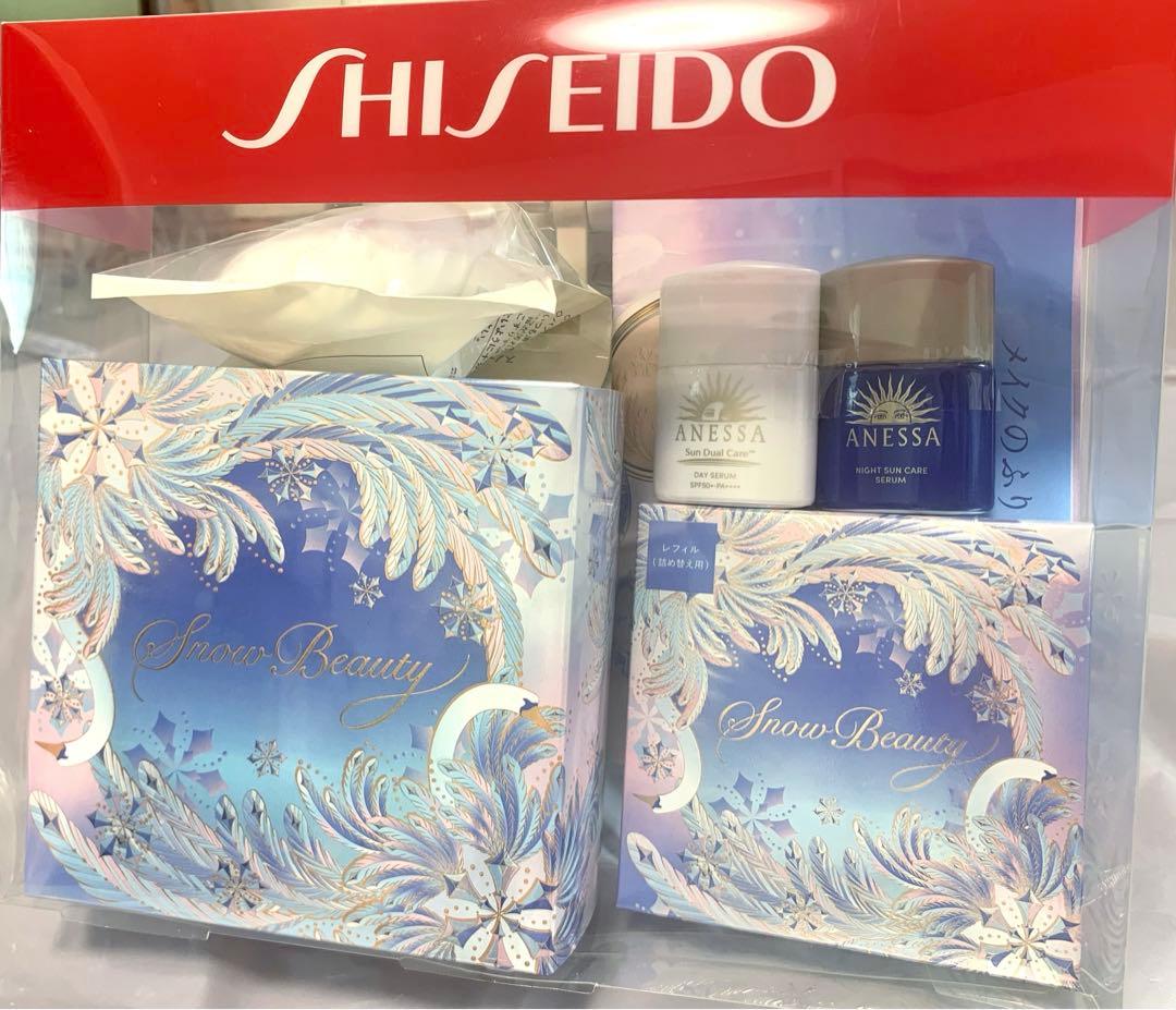 スノービューティー2025ブライトニングスキンケアパウダー25g・レフィル・パフ