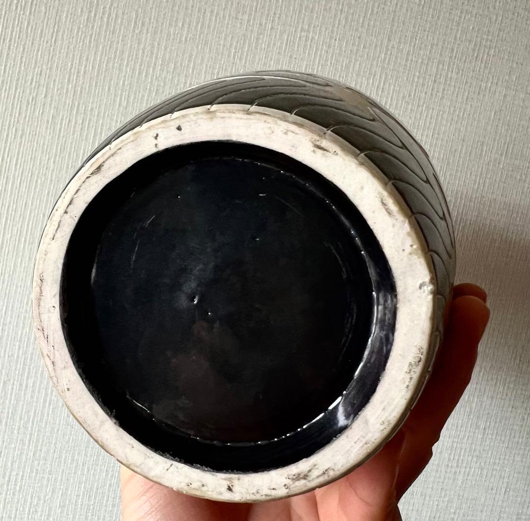 中国美術 磁州窯花瓶 花入 花器 置物