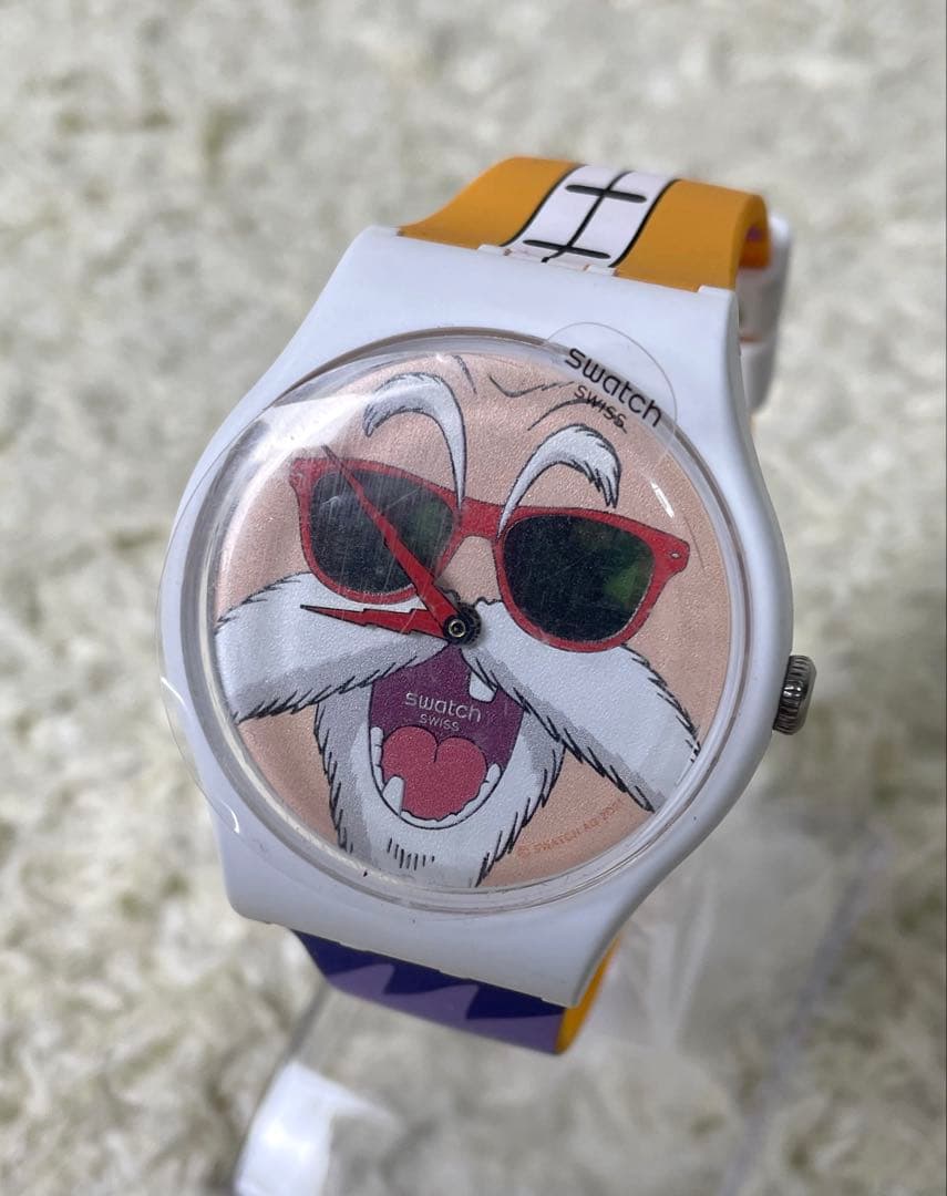 【美品】SWATCH X DRAGONBALL Z 亀仙人 ドラゴンボール腕時計