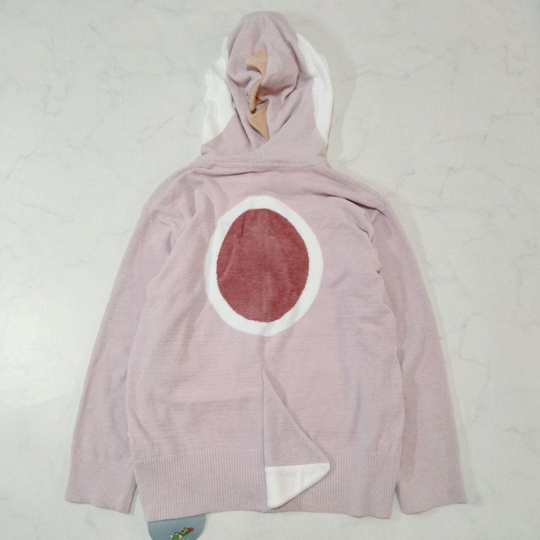 新品タグ付き　 ジェラートピケ × スーパーマリオ（ヨッシー）パーカー　ピンク