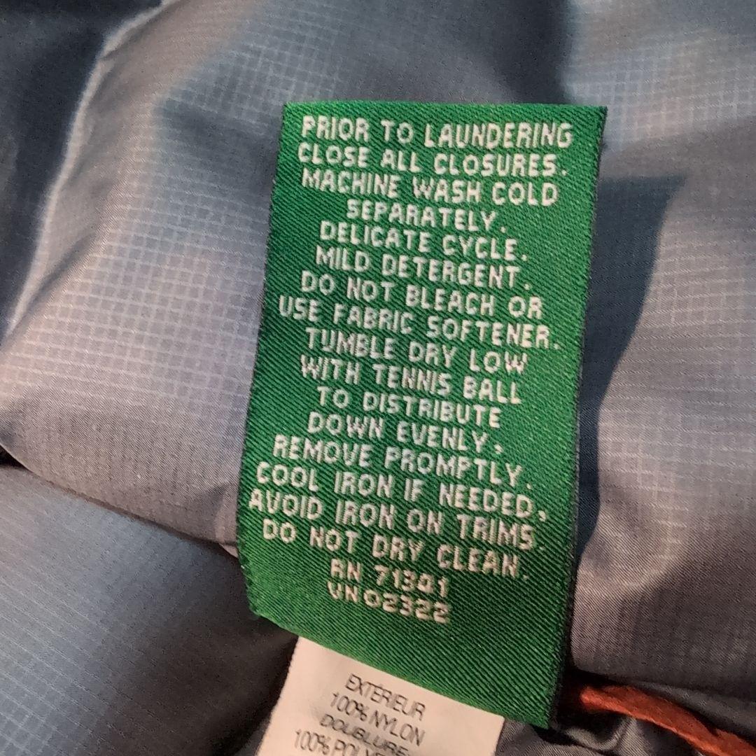 L.L.Bean ビーンズ 850FP ダウンジャケット オレンジ XL y2k