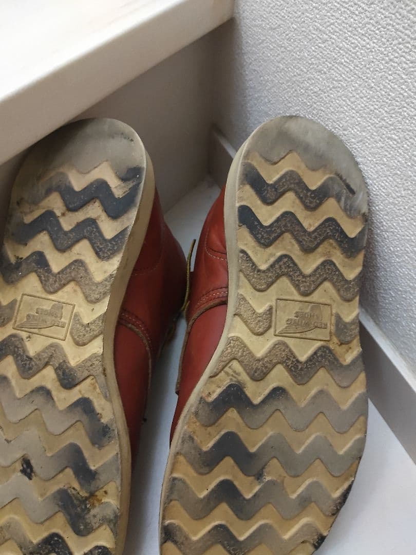 早いもの勝ち、Red Wing プレーントゥー ワークブーツ USA 9 D