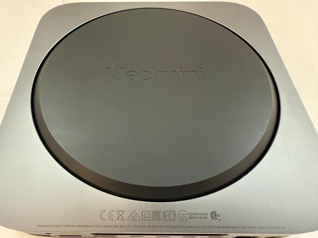 Apple Mac mini 2018｜32GBメモリ