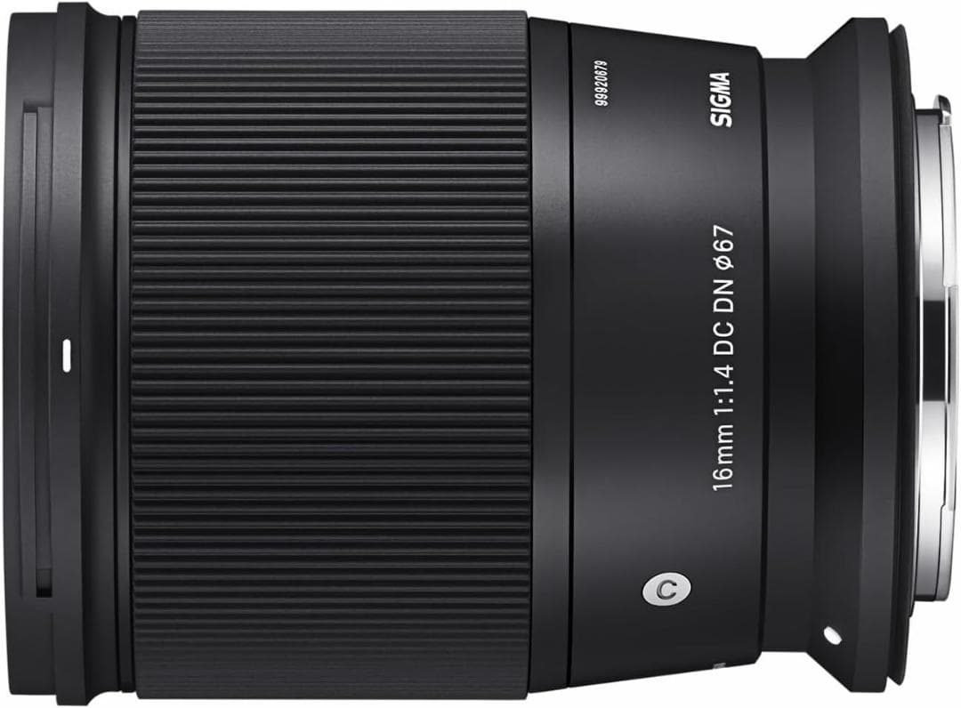 SIGMA 16mm F1.4 DC DN キヤノンRFマウント用