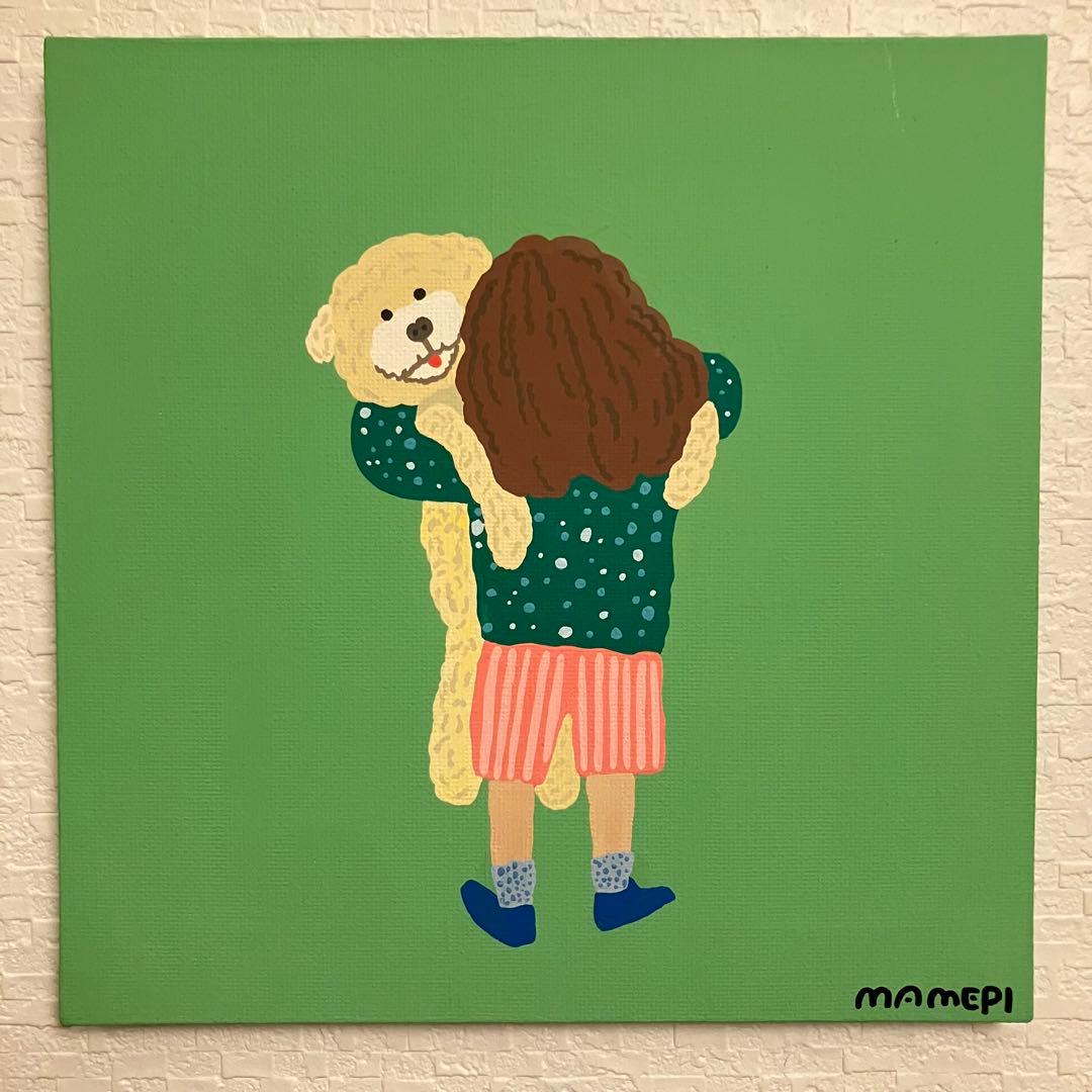 専用ページ　２枚セット　原画【だっこ】【仲良くバスタイム】