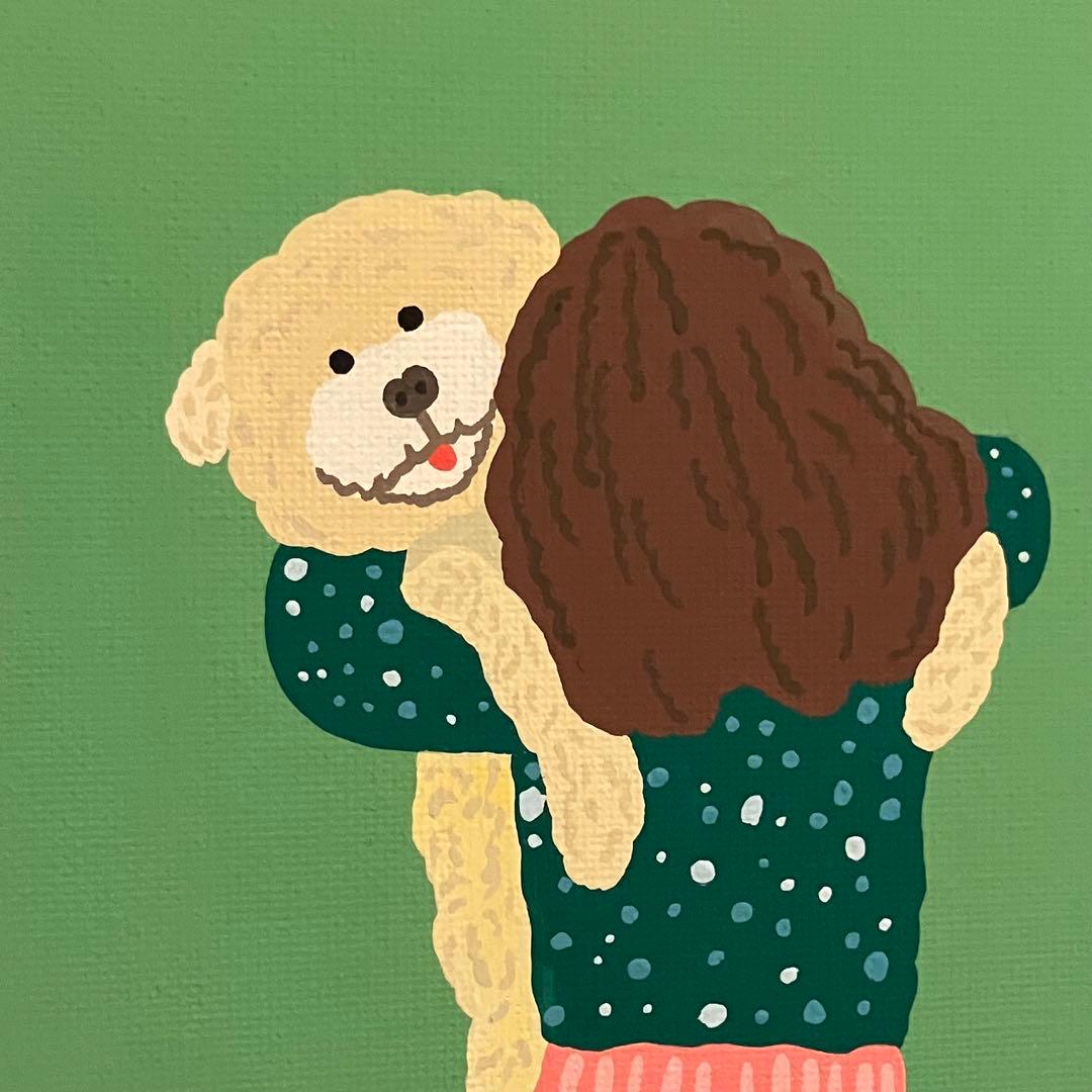 専用ページ　２枚セット　原画【だっこ】【仲良くバスタイム】