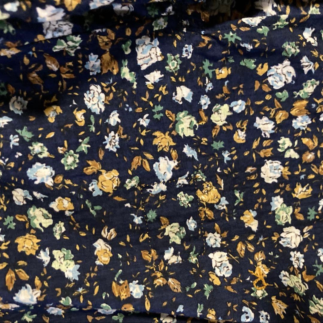 45r カディ　アンデスフラワープリントカシュクール