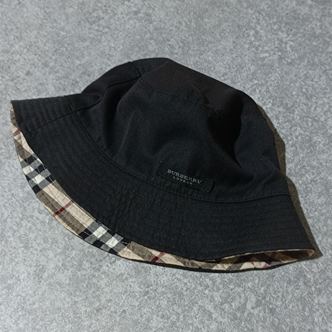 【Burberry最高級ライン】リバーシブル ハット （バーバリーロンドン）