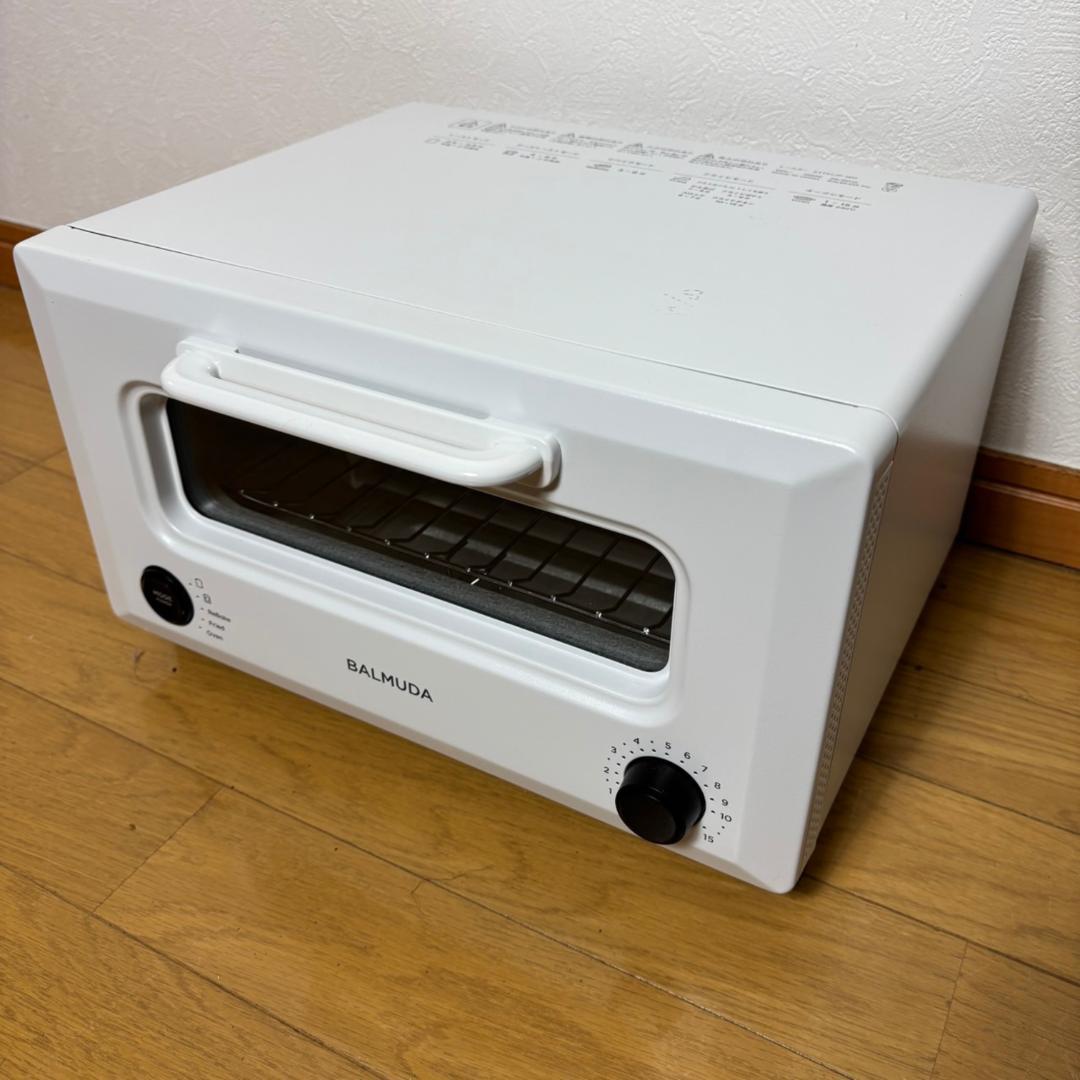 BALMUDA ReBaker トースター KTT01JP-WH 2023年製