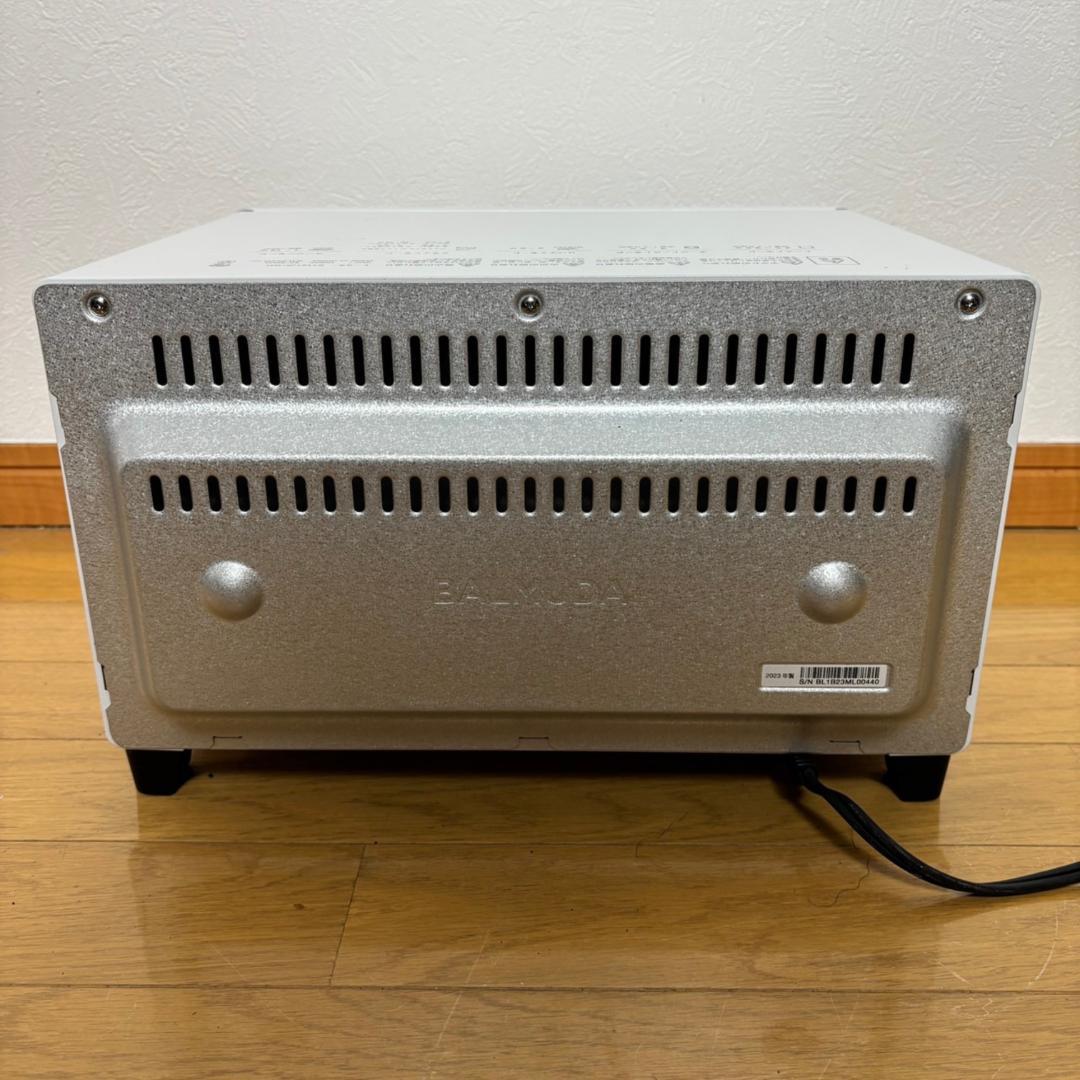 BALMUDA ReBaker トースター KTT01JP-WH 2023年製