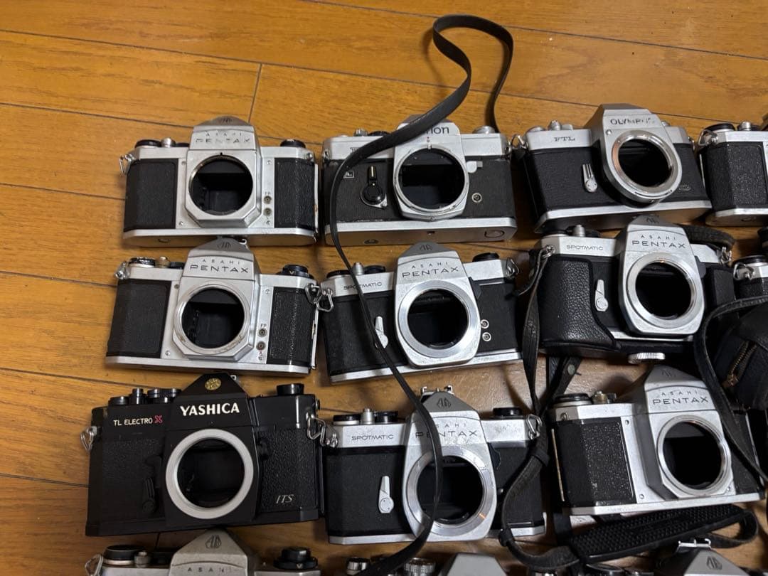 フィルム一眼レフカメラセットジャンク 30台 処分価格 ②