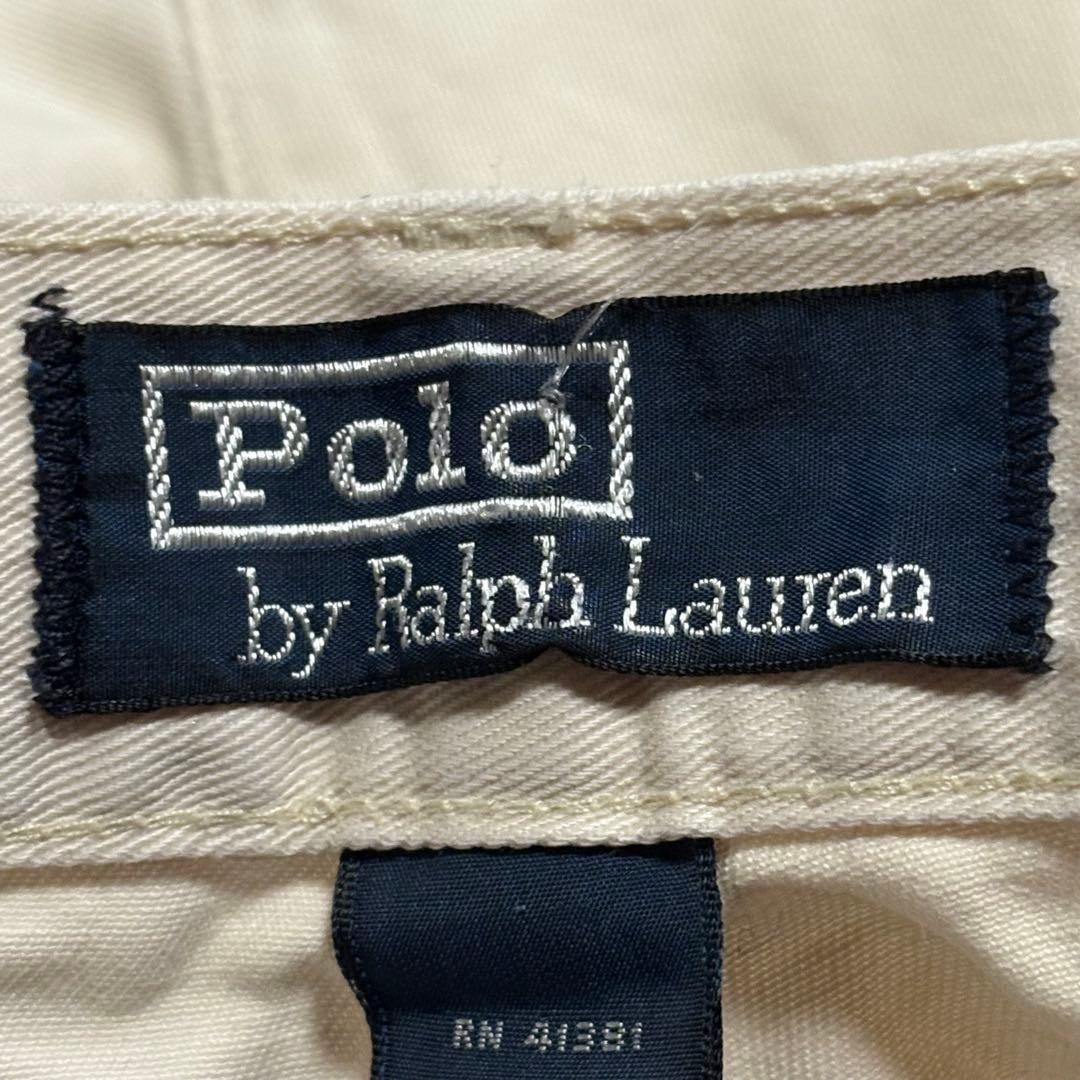パンツ 90S RALPH LAUREN POLO CHINO COTTON PANTS