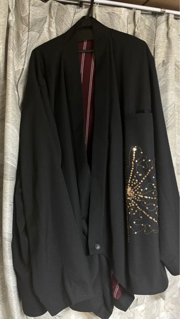 BISHOOL ウールギャバジン 着物 ジャケット 花火