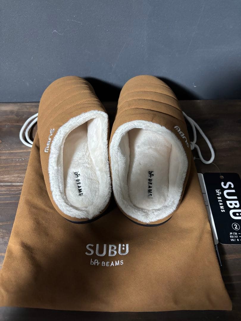 subu ビームス限定　フェイクスエード　サイズ2