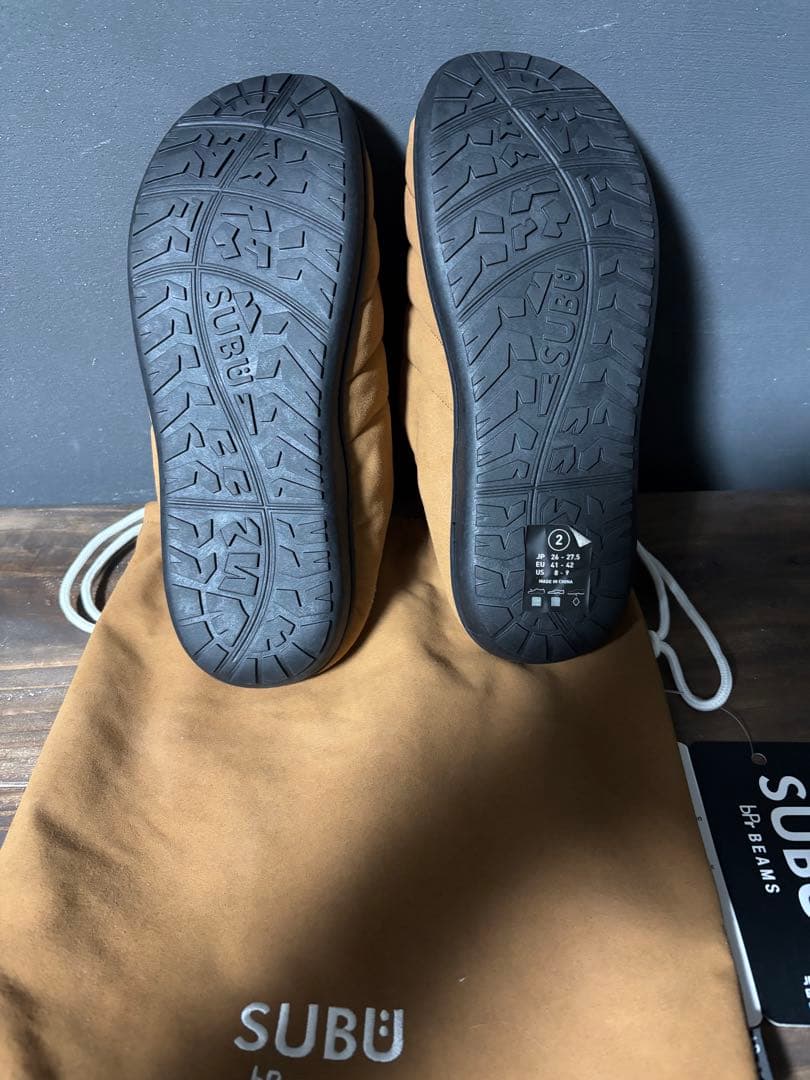 subu ビームス限定　フェイクスエード　サイズ2