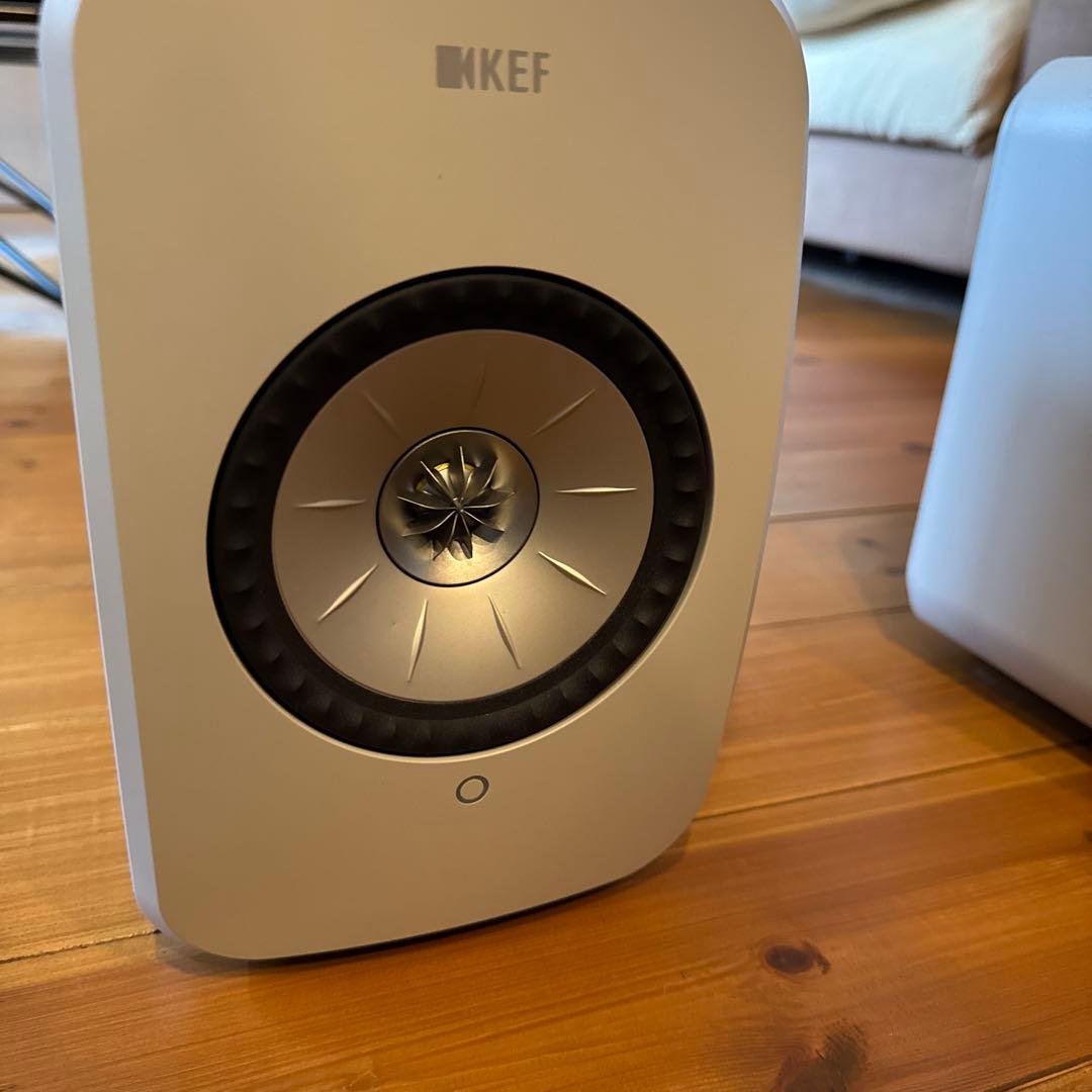 KEF LSX II LT 　ストーンホワイト美品