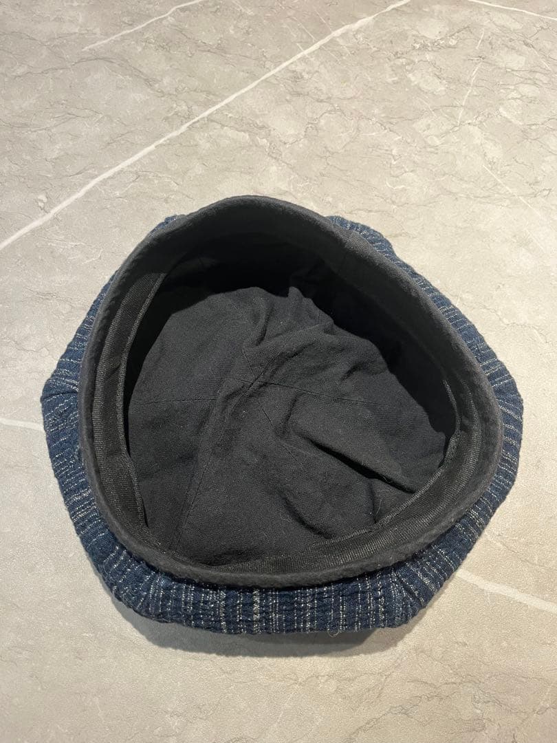 porterclassic KASURI BERET indigo 絣ベレー
