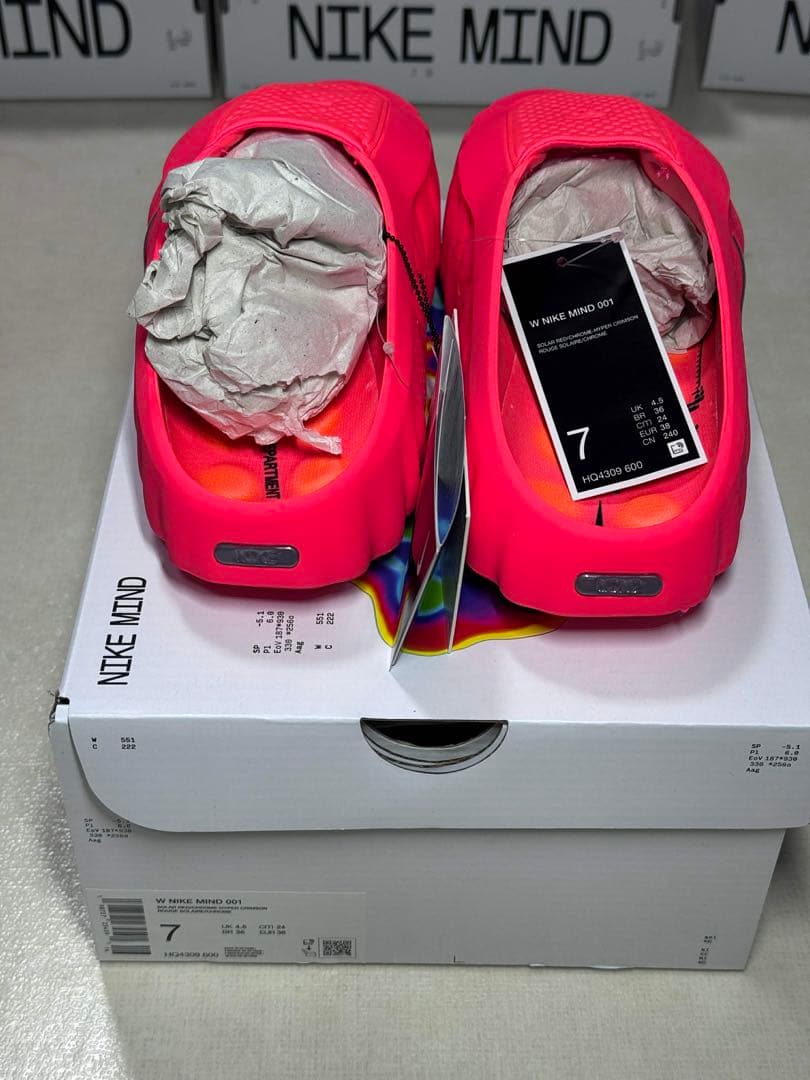 靴 Nike Women's Mind 001 Mules red