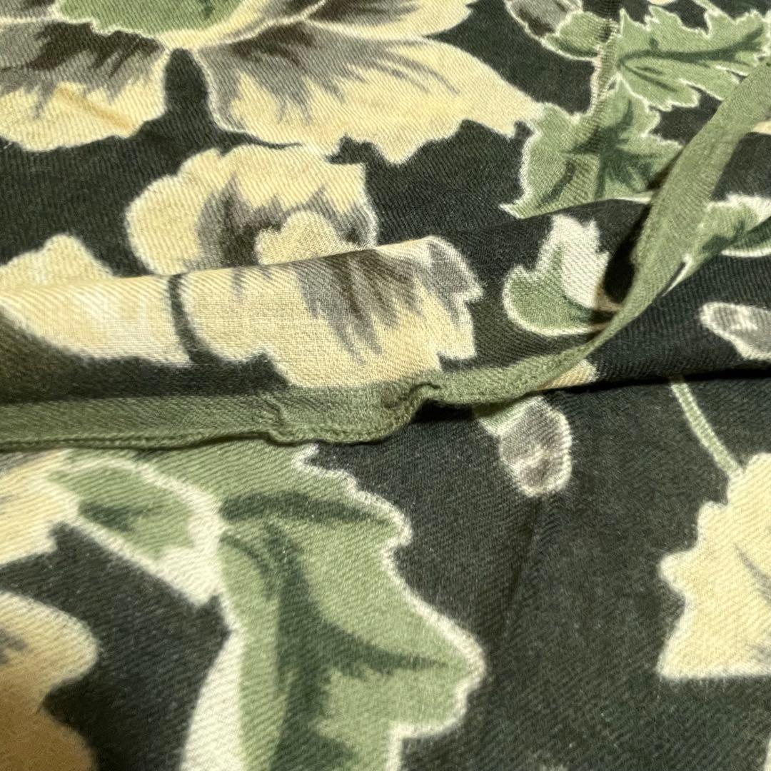 美品✤希少 KENZO ラージストール 赤 緑 2色セット 大判 ユニセックス