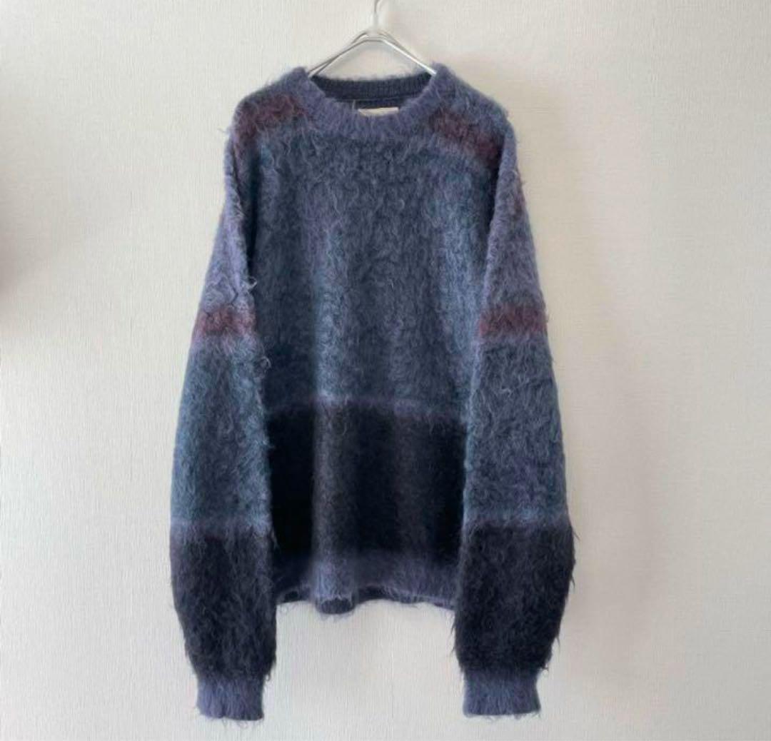 トップス YOKE 21AW ROTHKO BORDER CREW NECK