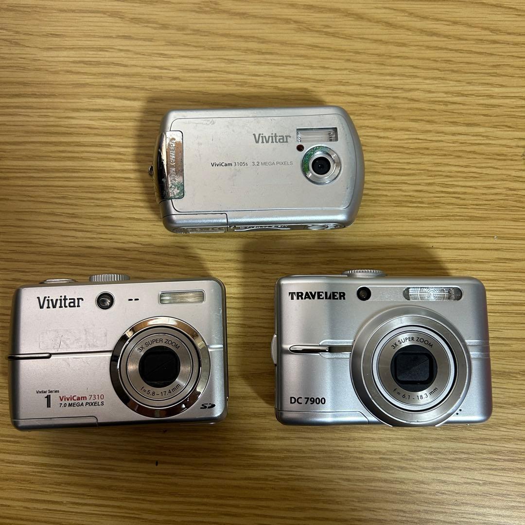 【ジャンク】 デジタルカメラ 10台 まとめ売り 故障品 ジャンク品 状態悪い