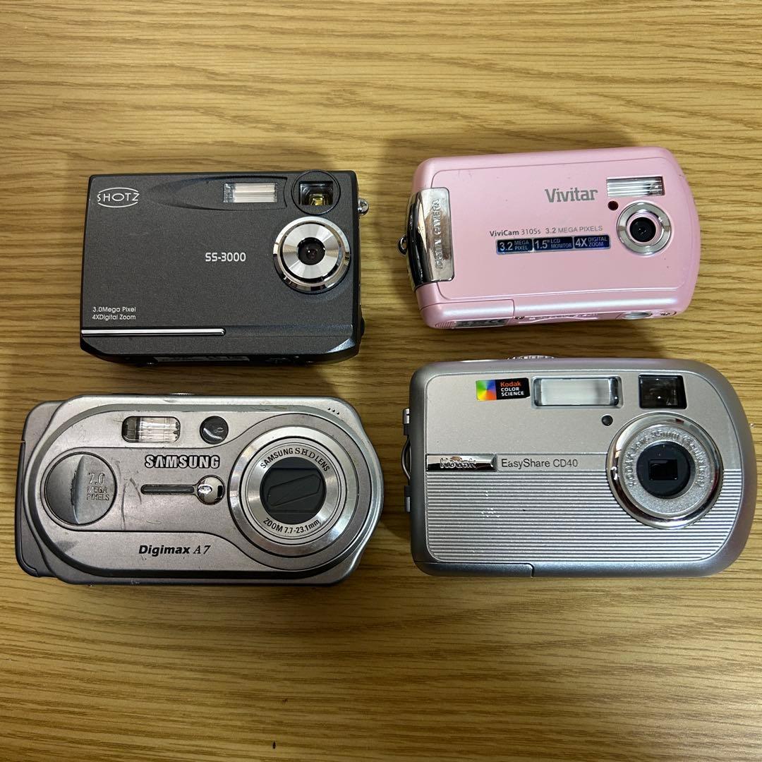 【ジャンク】 デジタルカメラ 10台 まとめ売り 故障品 ジャンク品 状態悪い