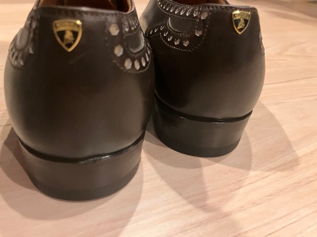 Enzo Bonafé製　ハンドメイド 定価10万円　ダイアモンドキャップトゥ