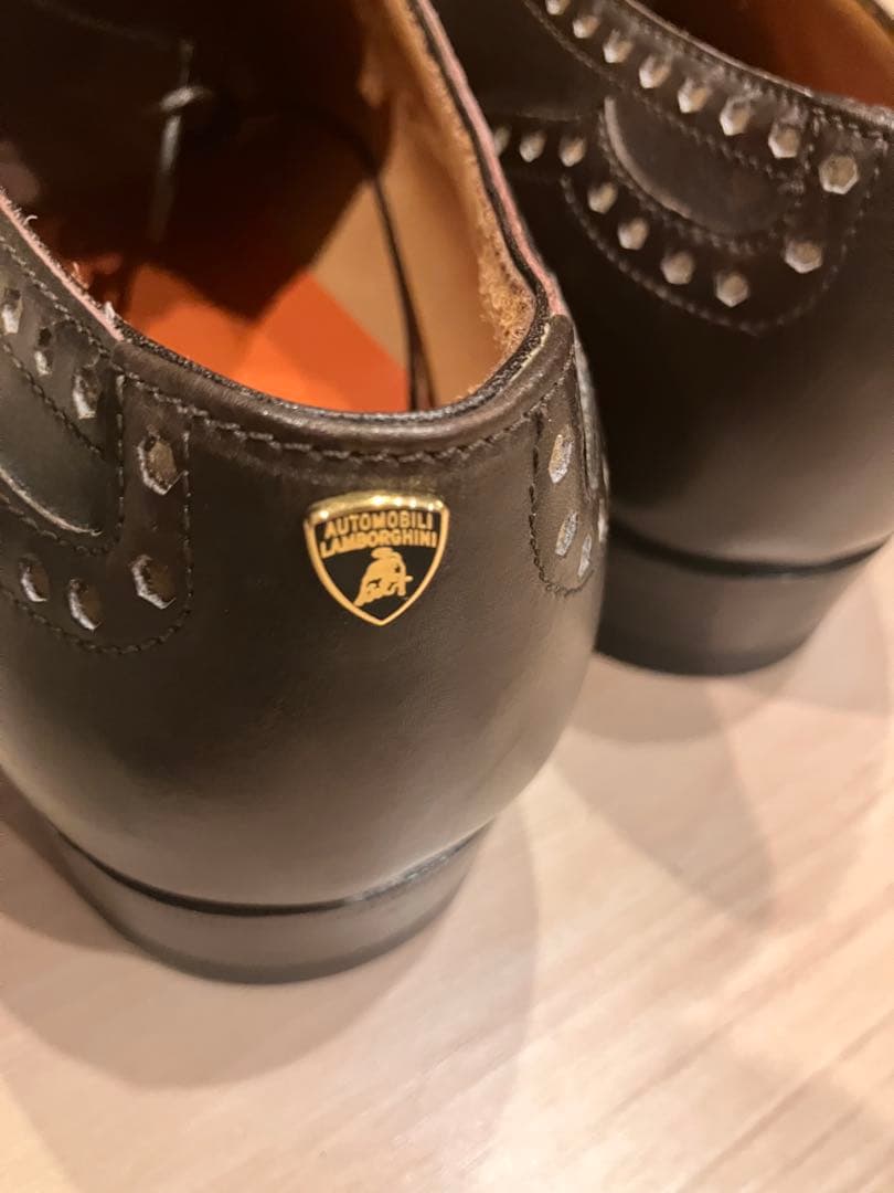 Enzo Bonafé製　ハンドメイド 定価10万円　ダイアモンドキャップトゥ