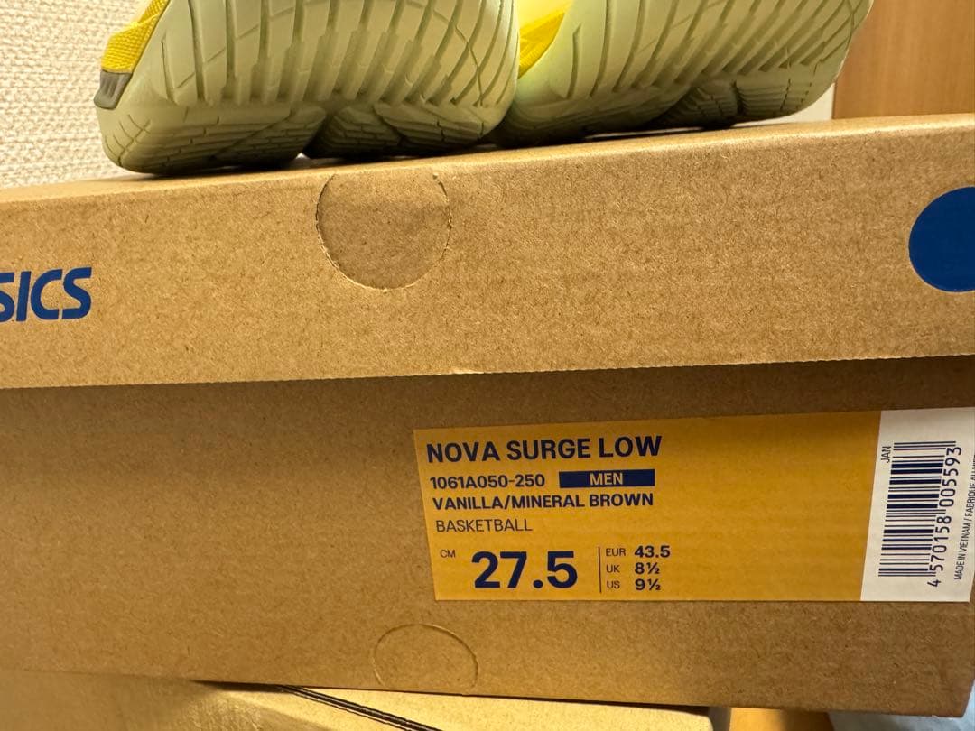 ballaholic × Asics Nova Surge 27.5