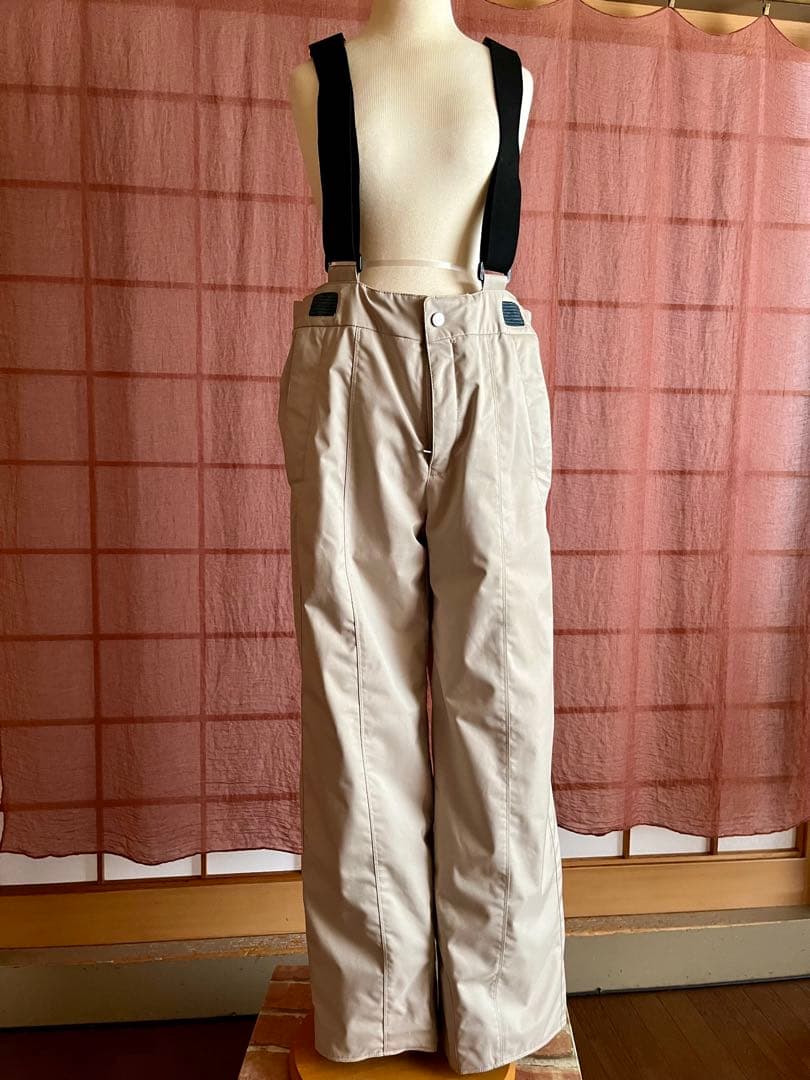 女性用スノーボードウェア（ブラウン/ベージュ）