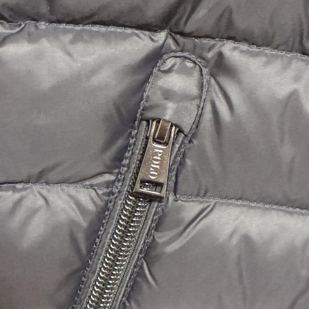 ラルフローレン　ダウンジャケット　ライトダウン　ブラック　黒　収納袋付