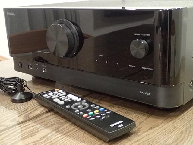 YAMAHA AVアンプ RX-V6A　美品美音快調・リモコン・設定マイク