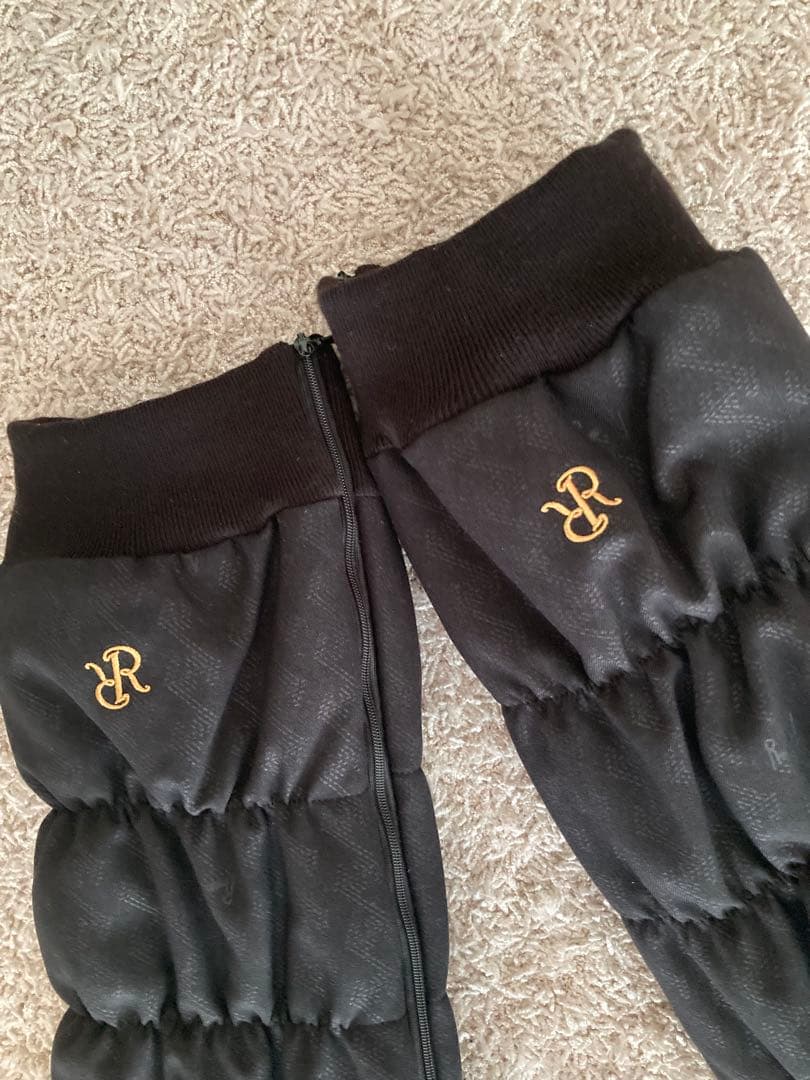 Resurrection レザレクション　レッグウォーマー　黒　ロング　ファー