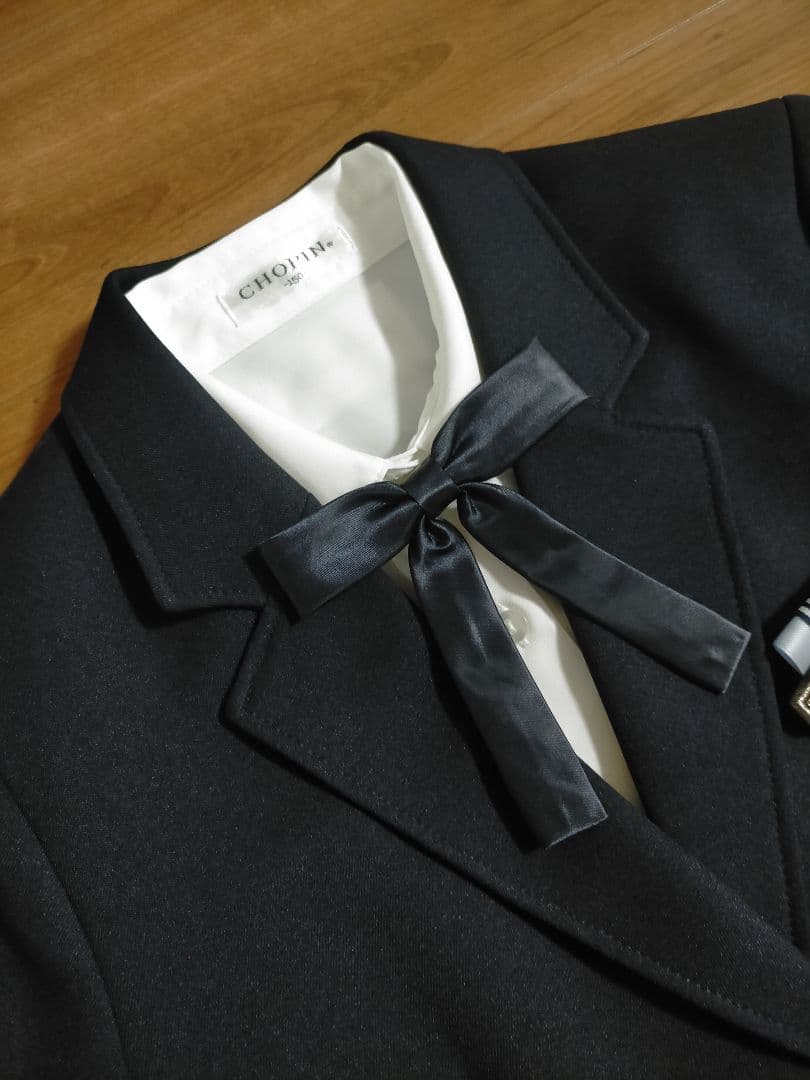 ショパン スーツ セットアップ フォーマル 卒業式 お受験 6点セット