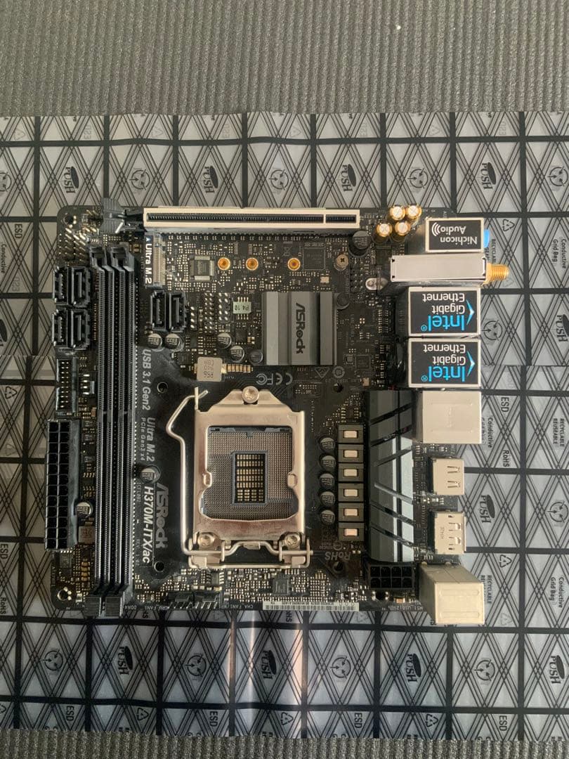 マザーボード ASRock H370M-ITX/ac (LGA1151 / Mini-ITX)
