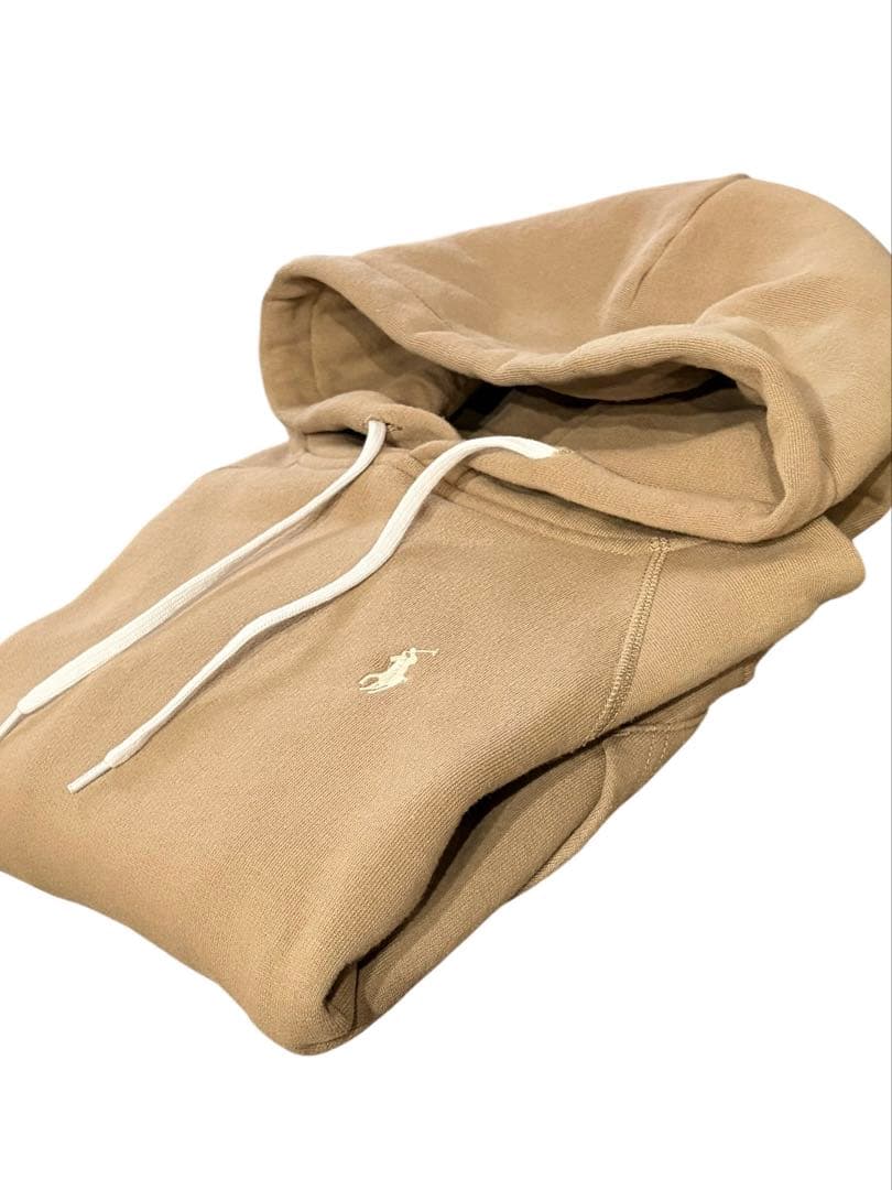 【極美品】ポロラルフローレン大人気ホワイトポニーフーデットパーカー裏起毛