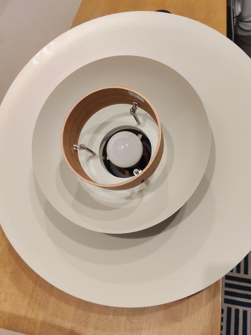 ルイス・ポールセン PH5風 モダンペンダントライト ホワイト&ブラック