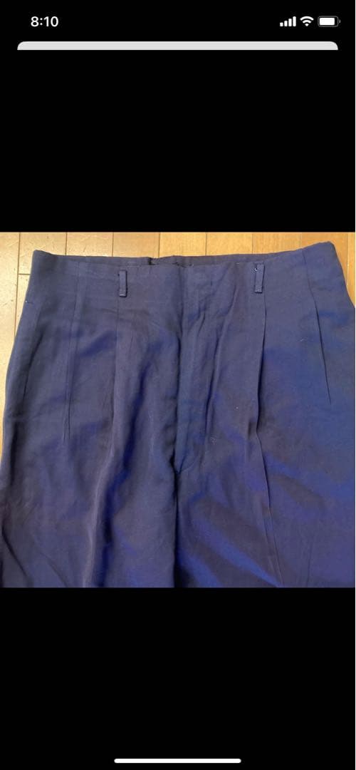 b*n様 50sビンテージ　ハンドステッチ　レーヨン　ギャバスラックス　ロカビリ