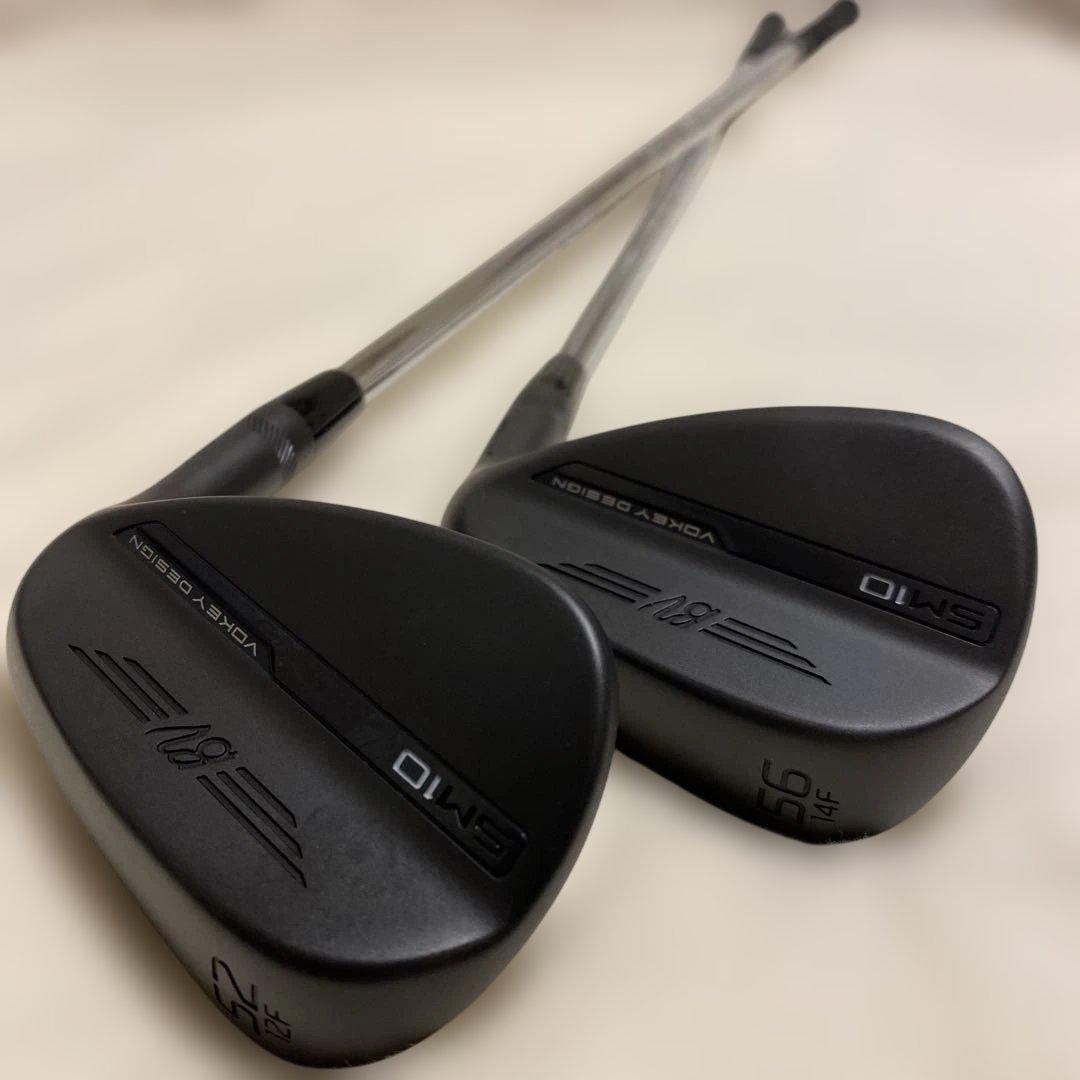 ボーケイ sm10 52° 56° ジェットブラック 中古超美品