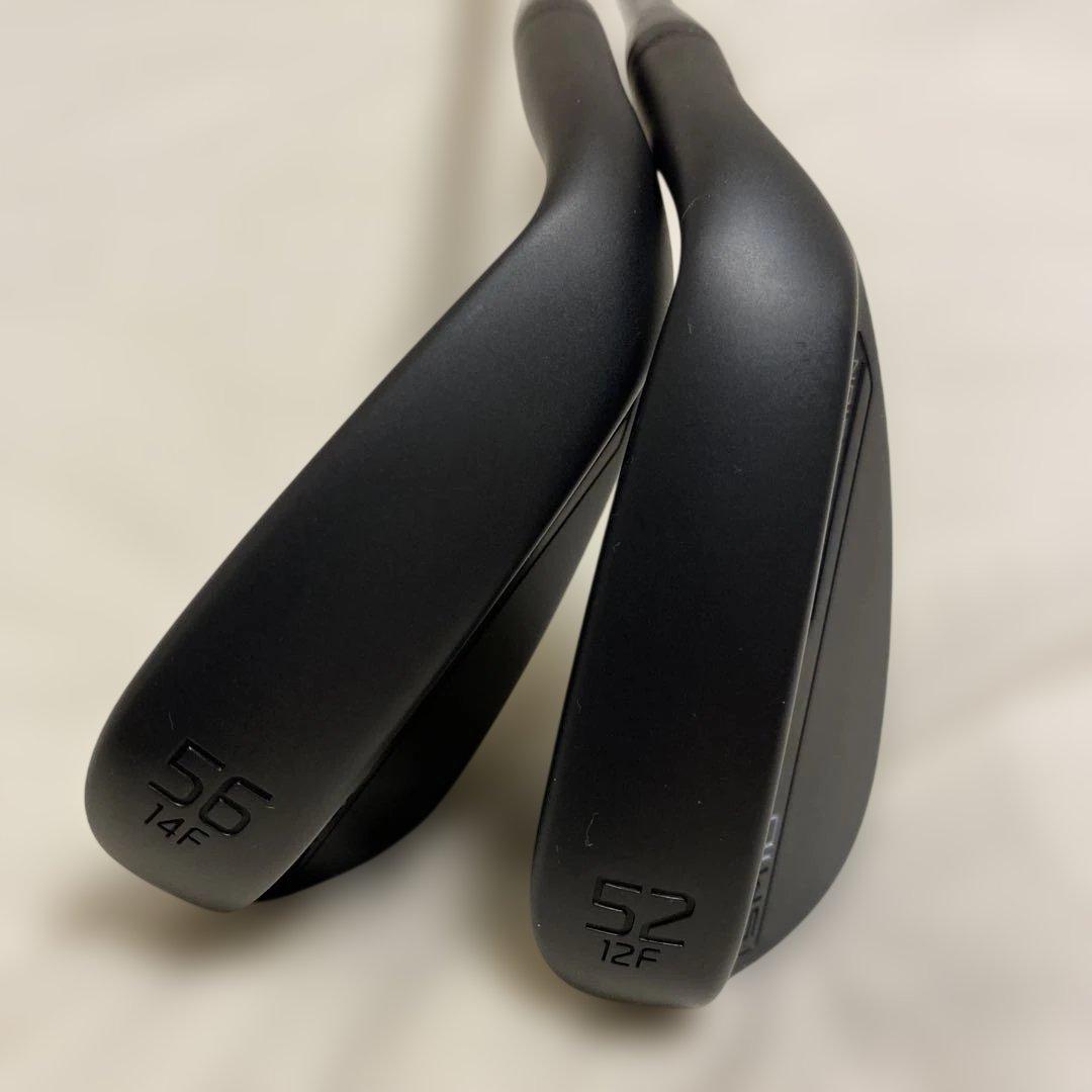 ボーケイ sm10 52° 56° ジェットブラック 中古超美品