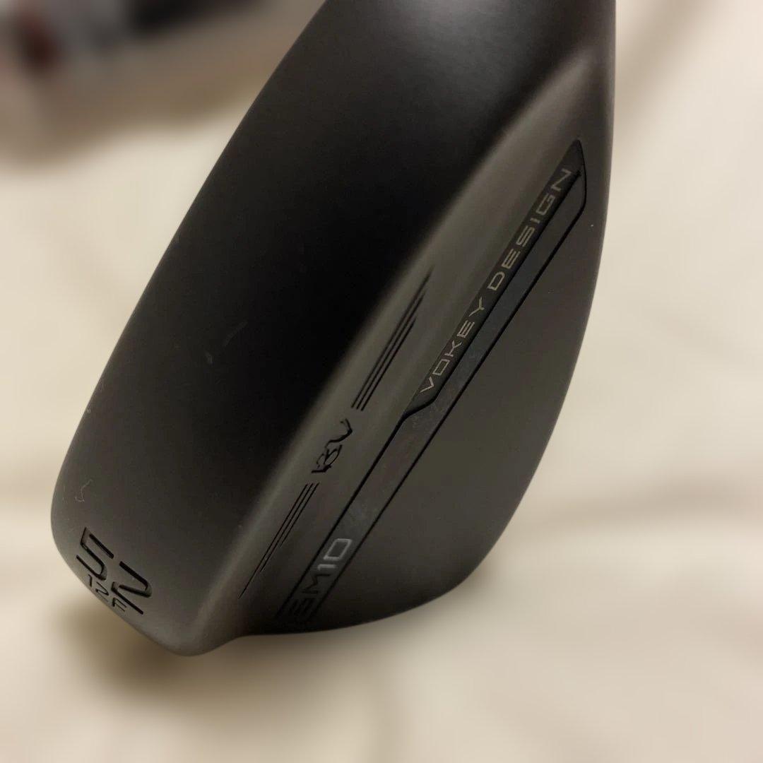 ボーケイ sm10 52° 56° ジェットブラック 中古超美品